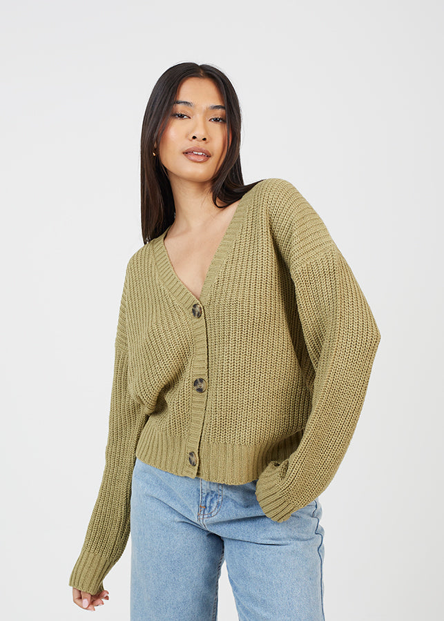 Ladies Brave Soul Knit Cardigan