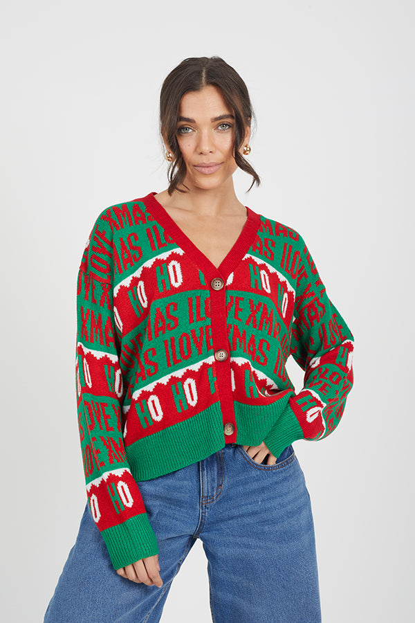 Ladies Brave Soul Knitted Xmas