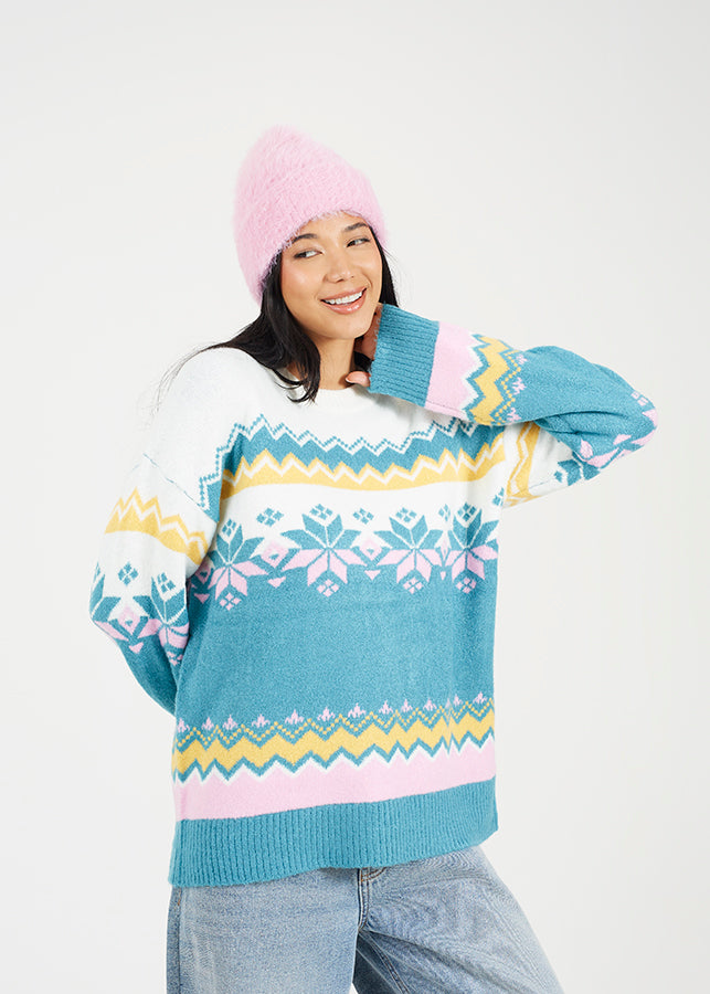 Ladies Brave Soul Knitted Xmas