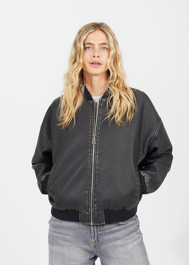 Ladies Brave Soul Brown Jacket