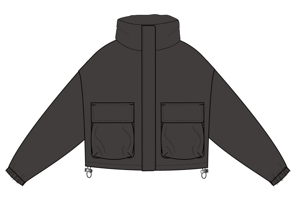 Ladies Brave Soul Black Jacket