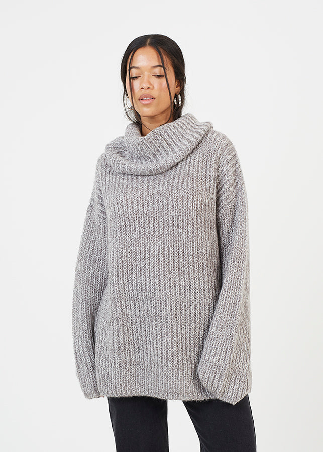 Ladies Brave Soul Grey Knitwear