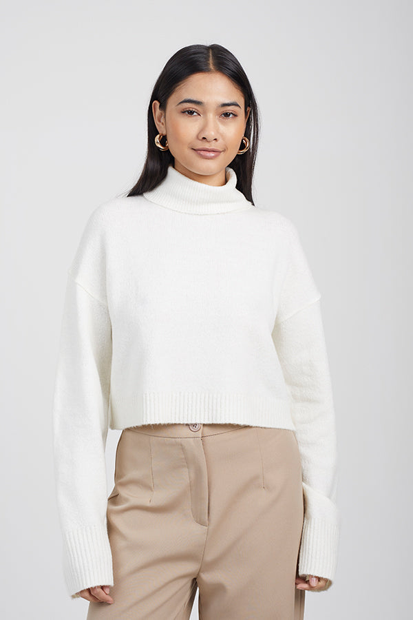 Ladies Brave Soul Oatmeal Knitwear