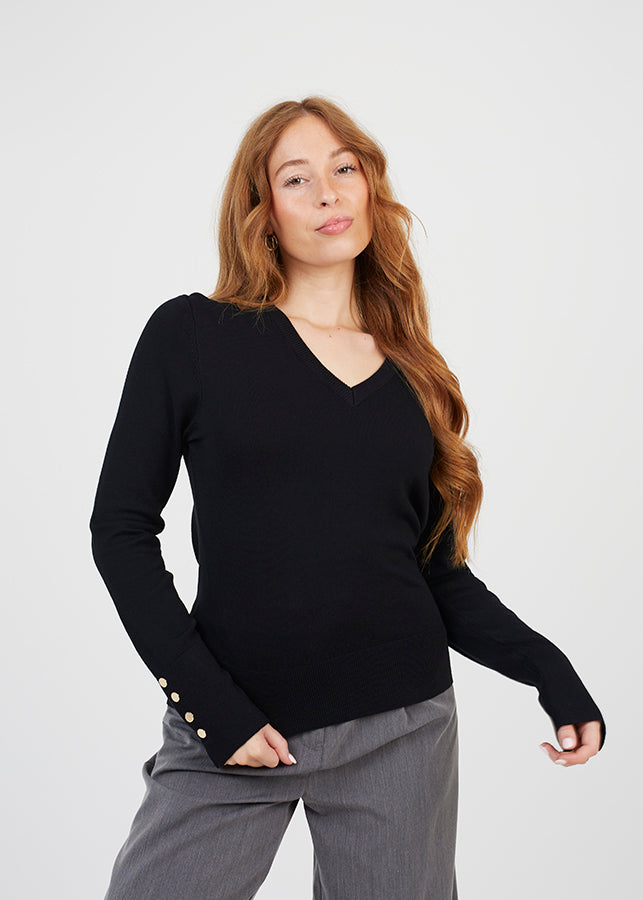 Ladies Brave Soul Black Knitwear