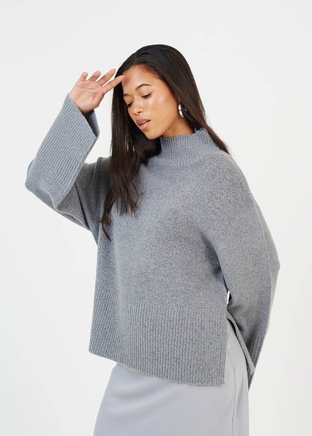 Ladies Brave Soul Grey Knitwear