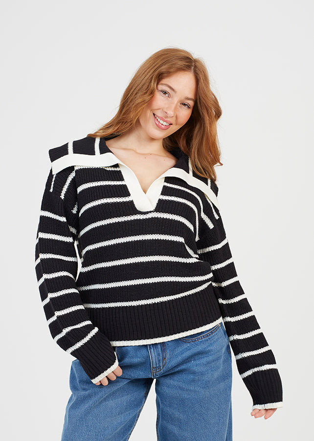 Ladies Brave Soul Black Knitwear