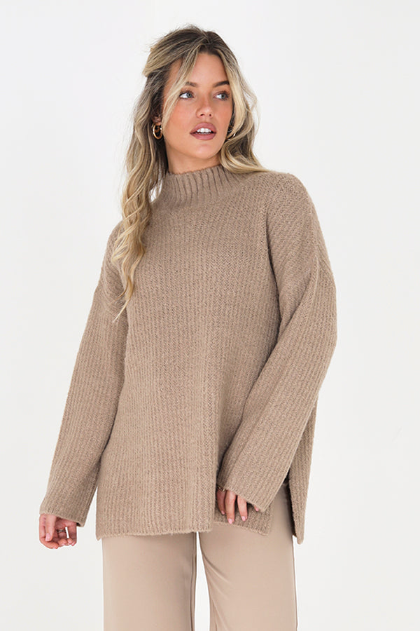 Turtle Neck Oversized Jumper