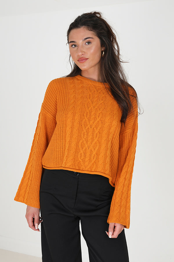 Croed Wide Cable Jumper