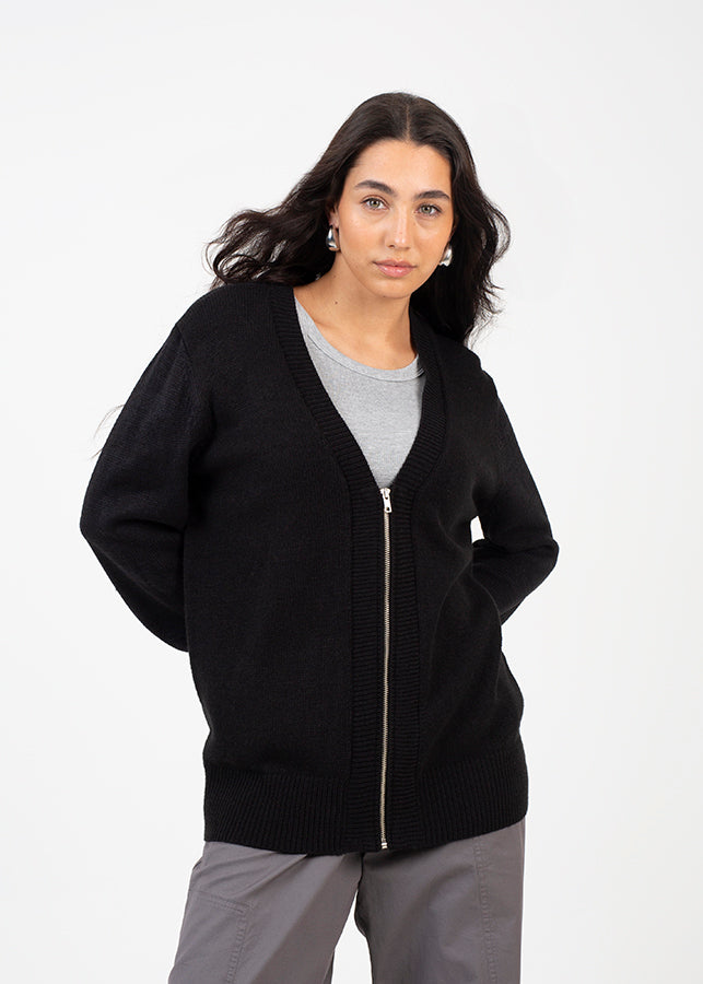 Ladies Brave Soul Black Cardigan