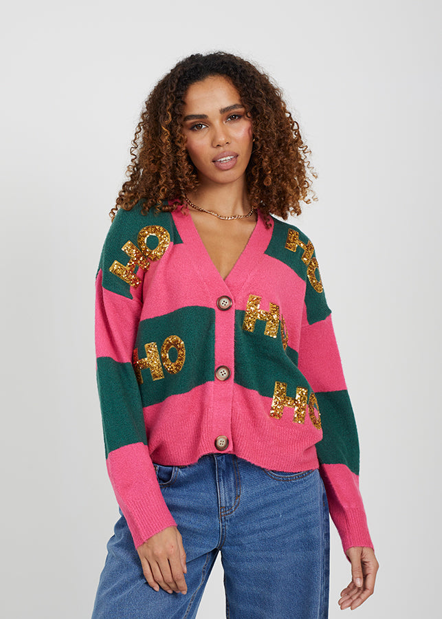 Ladies Brave Soul Pink Knitwear