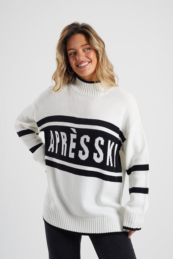 Ladies Brave Soul Ivory Knitwear