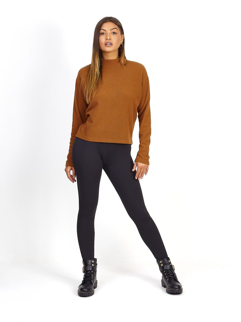 Slim Fit Stretchy Plain Leggings