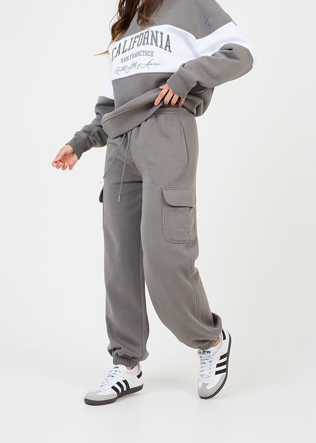 Ladies Brave Soul Pewter Trousers