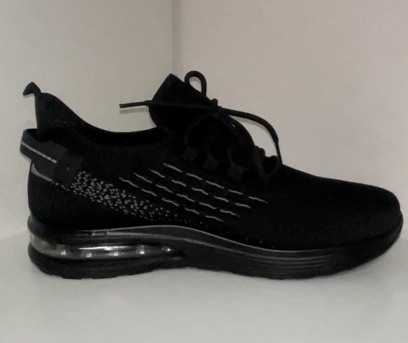 Black Knit Trainer Black Knitted Uer