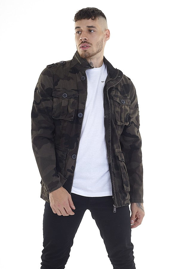 Brunswick Camouflage Print Utility Jacket