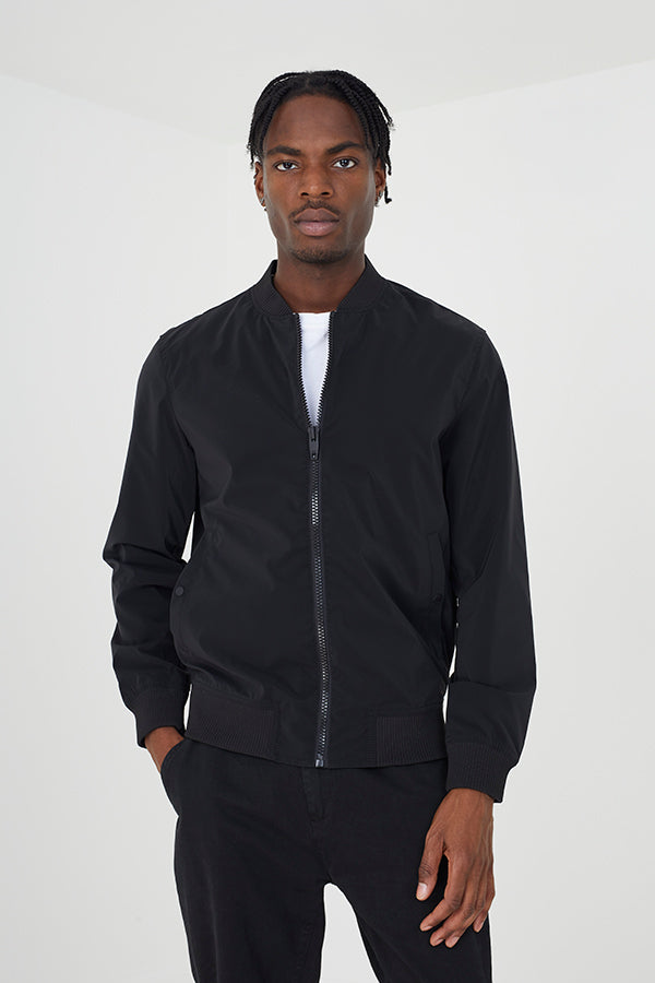 Mens Brave Soul Black Jacket