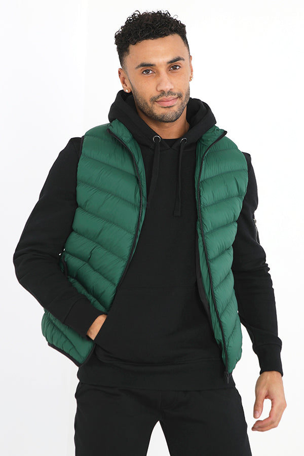 Mens Brave Soul Green Jacket