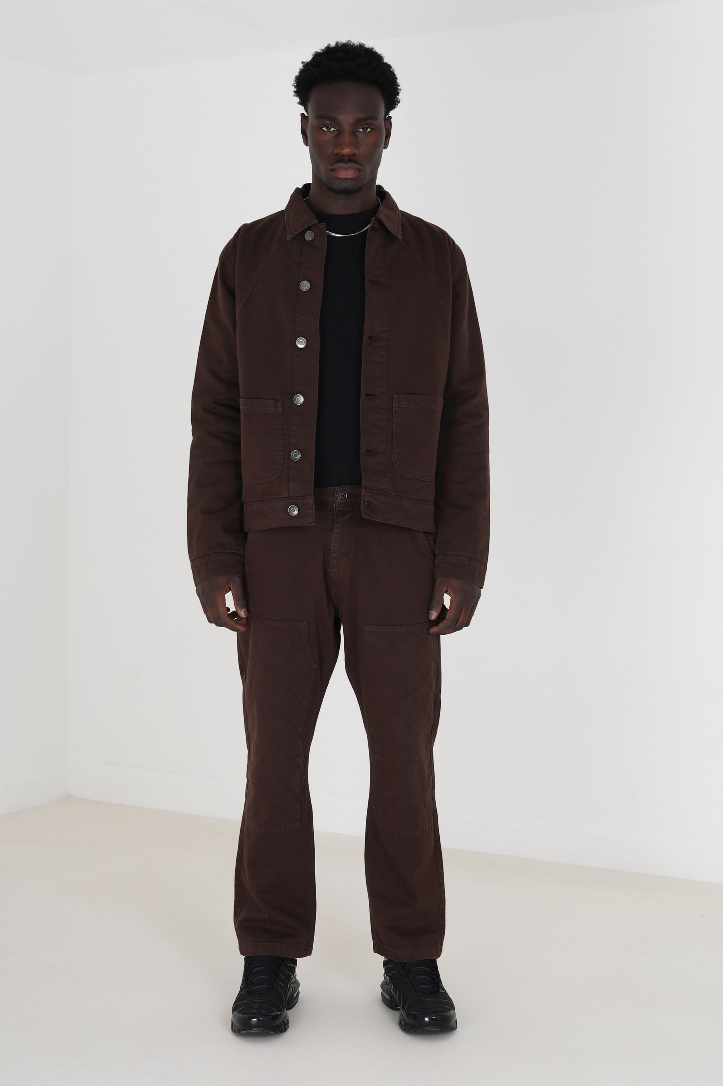 Mens Brave Soul Brown Jacket