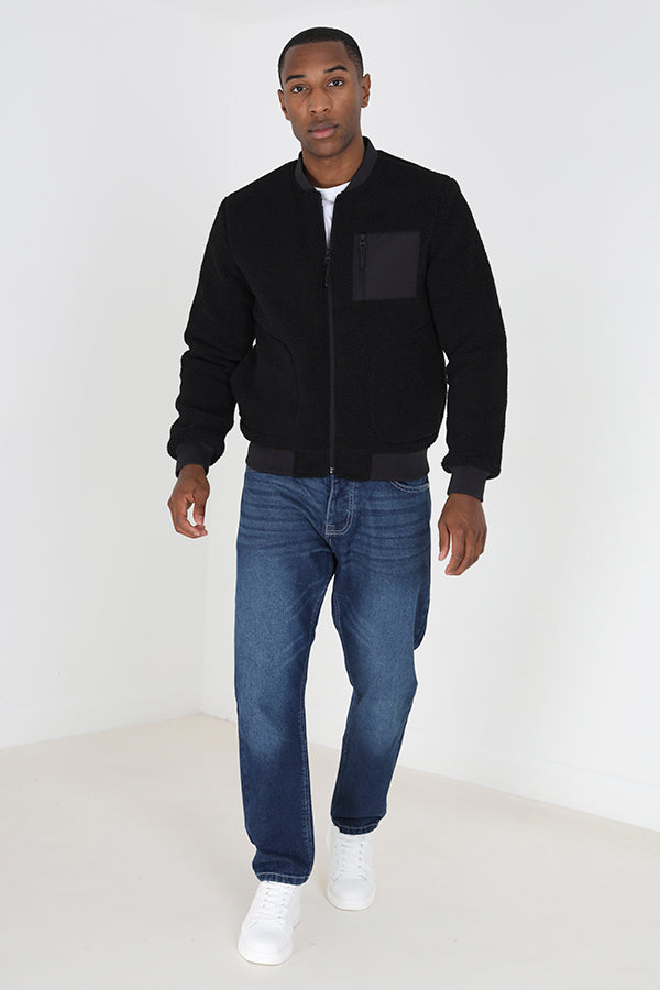 Borg Bomber Jacket