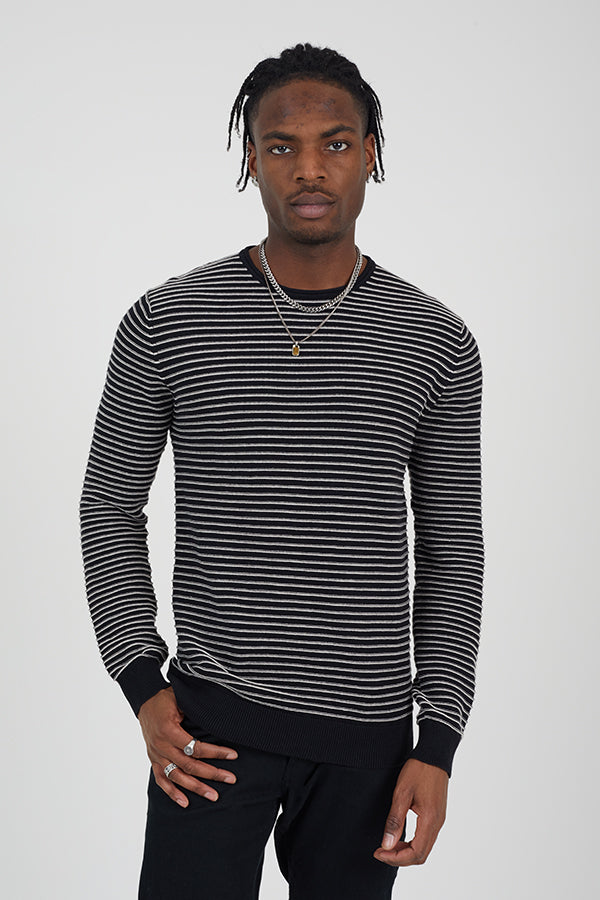 Mens Brave Soul Blue Knitwear