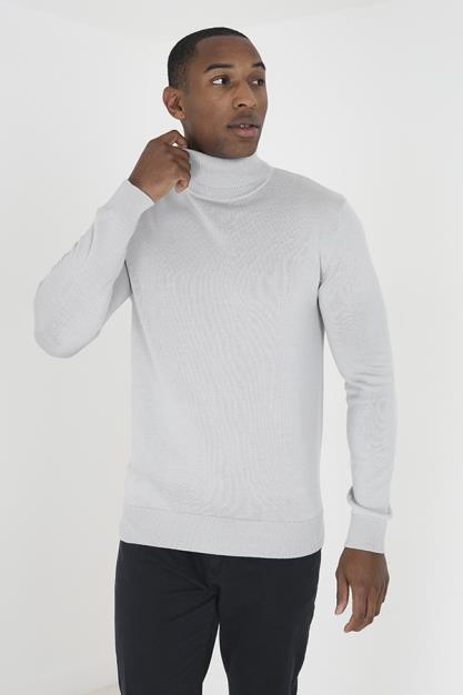 Mens Brave Soul Ecru Knitwear