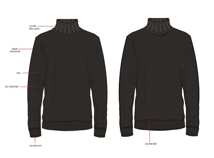 Roll Neck Jumper