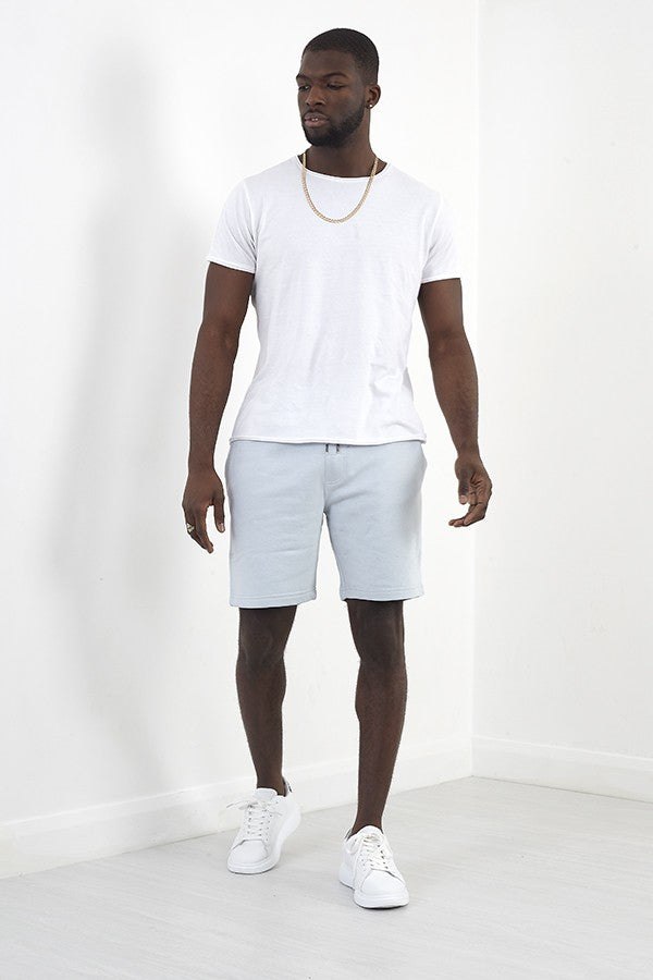 Baby Blue Elasticated Shorts