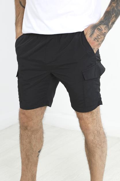 Taslan Cargo Shorts Elasticated Waist