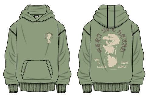 Night Addict Overhead Hoodie