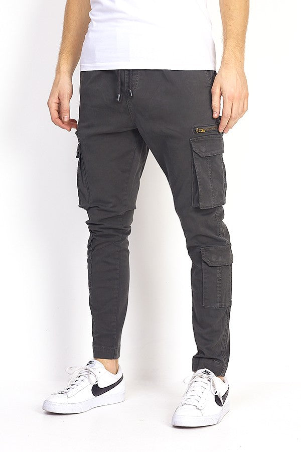 Cargo Design Chunky Drawstring Trouser