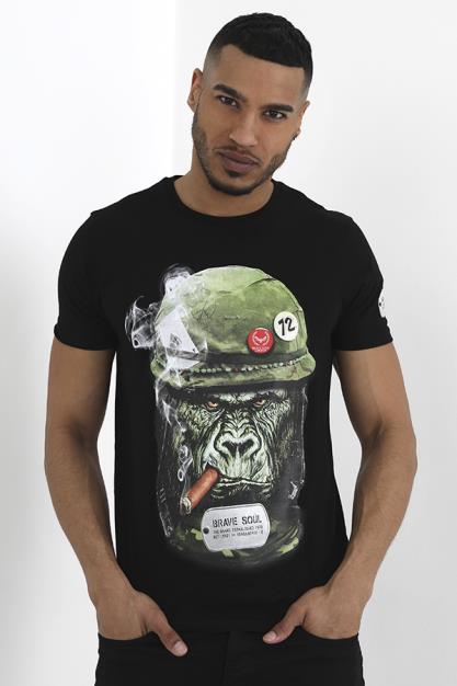 Crew Neck Short Sleeve T-Shirt
