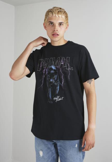 Night Addict Graphic Print Tee Front Print