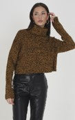 Brave Soul Petite High Neck Croed