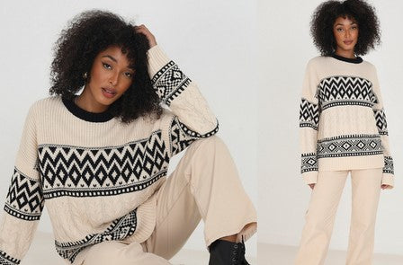 Brave Soul Plus Fantsia Printed Jumper