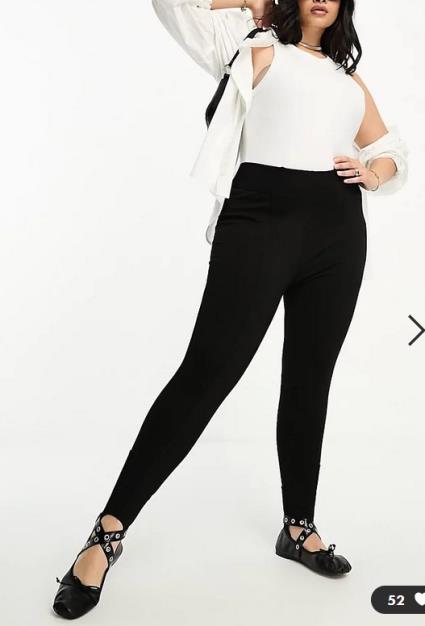 Night Addict Plus Stirrup Leggings