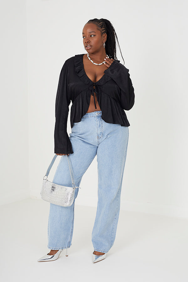 Ladies Brave Soul L Woven Top