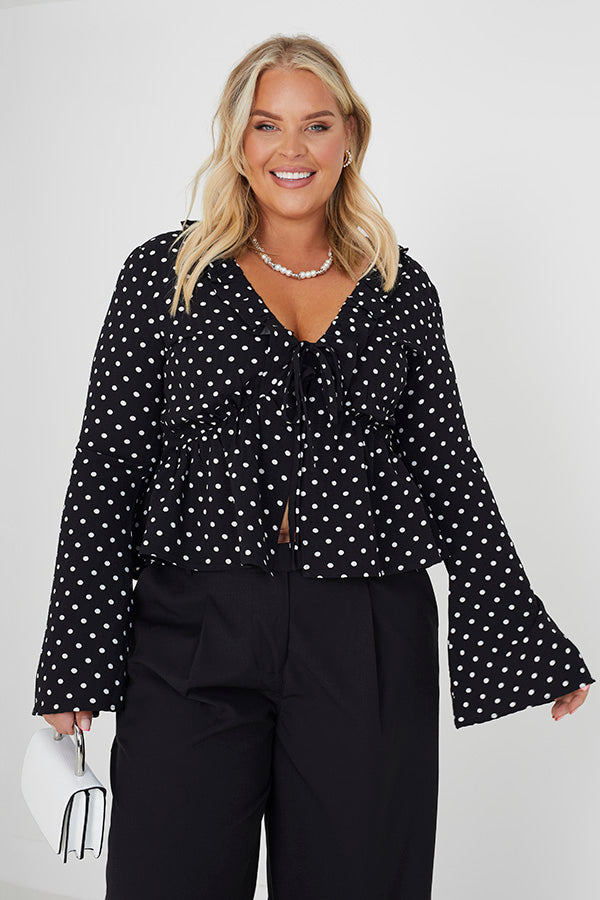 Ladies Brave Soul L Woven Top