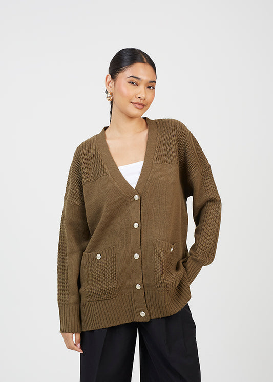 Ladies Brave Soul Knit Cardigan