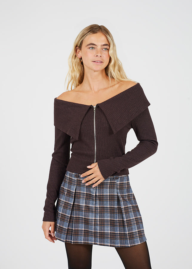 Ladies Brave Soul L/Sleeve Top