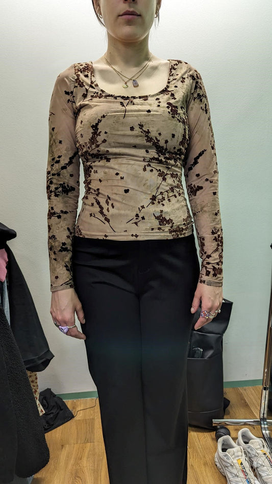 Ladies Brave Soul L/Sleeve Top