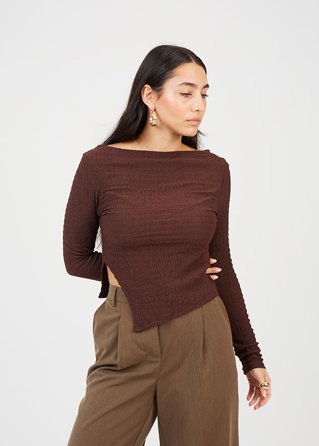 Ladies Brave Soul L/Sleeve Top