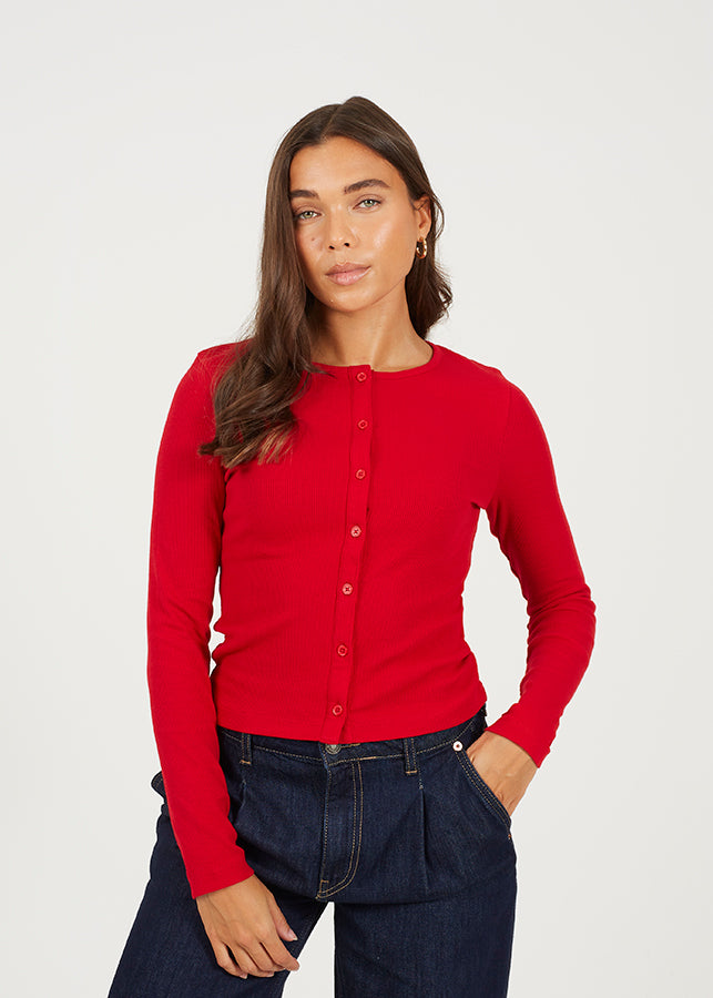 Ladies Brave Soul L/Sleeve Top