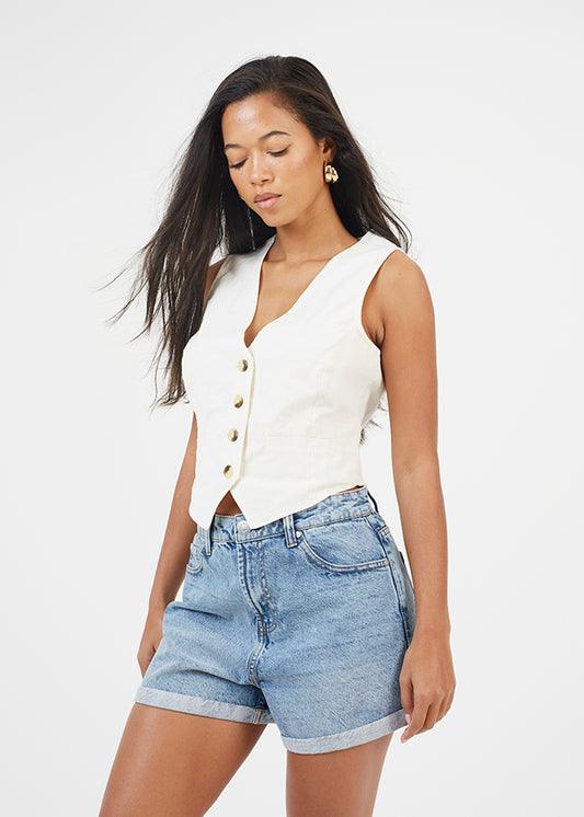 Ladies Brave Soul Denim Shorts