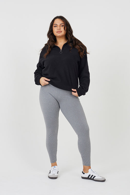 Ladies Brave Soul Plus Jersey Trouser