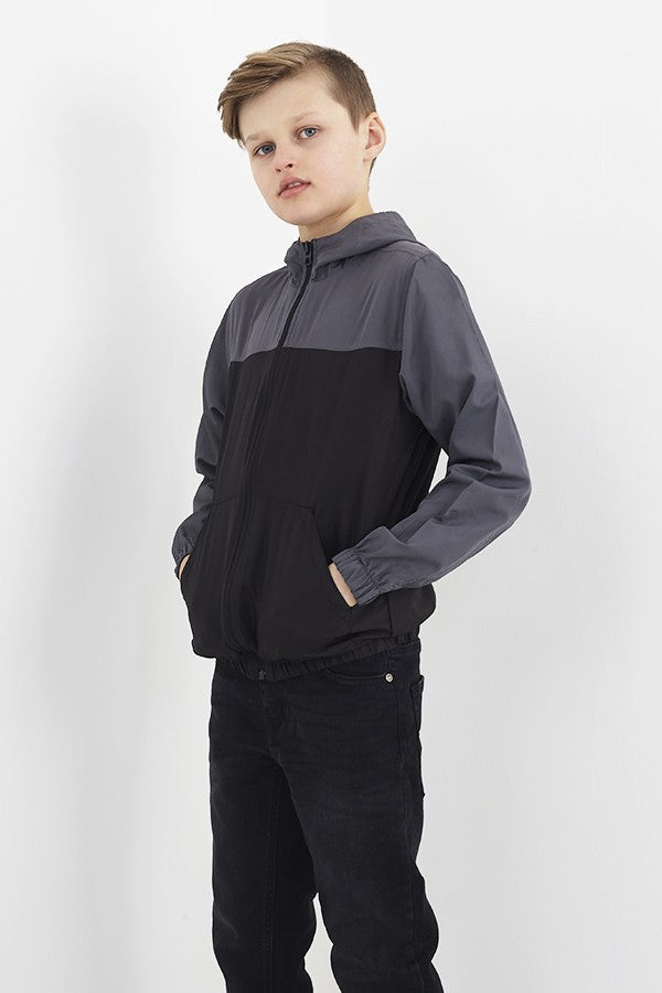 Colour Block Lightweight Winderunner Jacket