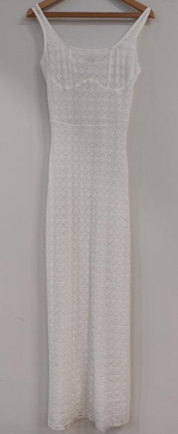 Ladies Going Somewhere Cream Dress
