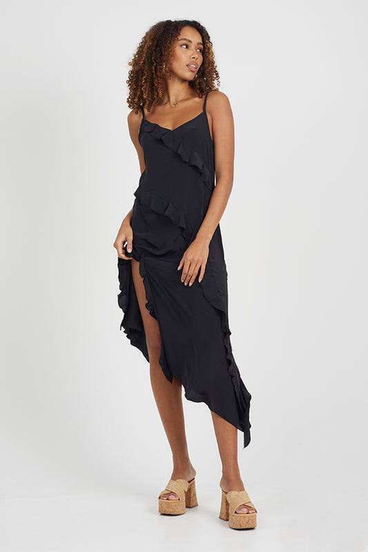 Chiffon Flowy Dress