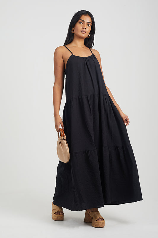 Stray Smocked Midi Dress