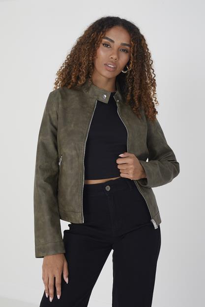 Ladies Brave Soul Khaki Jacket