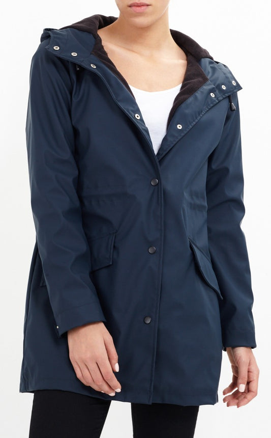 Glover Rubberised Hooded Rain Mac